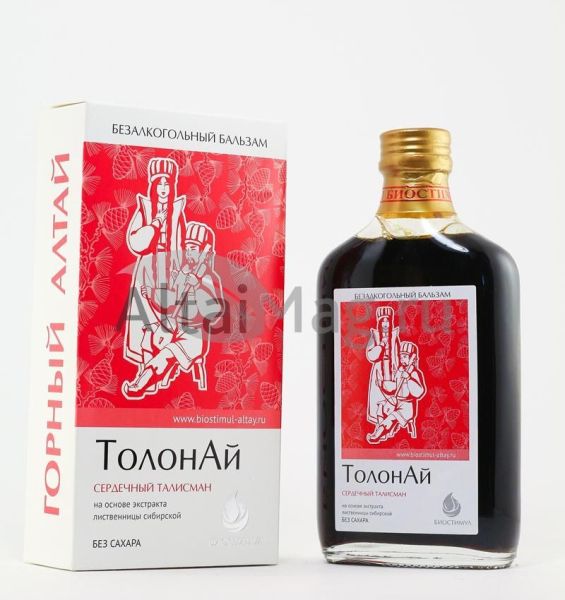 Изображение товара Бальзам Толонай (для сердца и сосудов), 250мл Бальзам Толонай (для сердца и сосудов), 250мл фотография