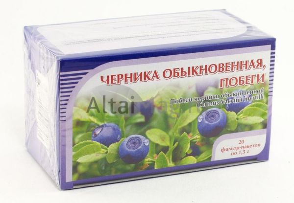 Изображение товара Черника (побеги), 20 пакетиков Черника (побеги), 20 пакетиков фотография