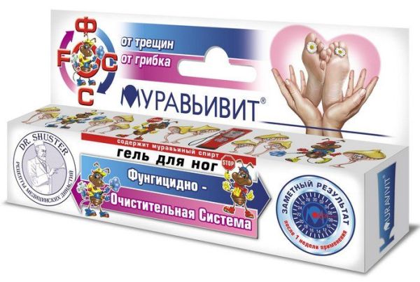 Изображение товара Муравьивит ФОС гель для ног 44 мл Муравьивит ФОС гель для ног 44 мл фотография