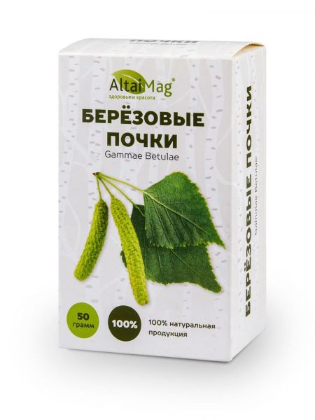 Изображение товара Березовые почки АлтайМаг 50г Березовые почки АлтайМаг 50г фотография