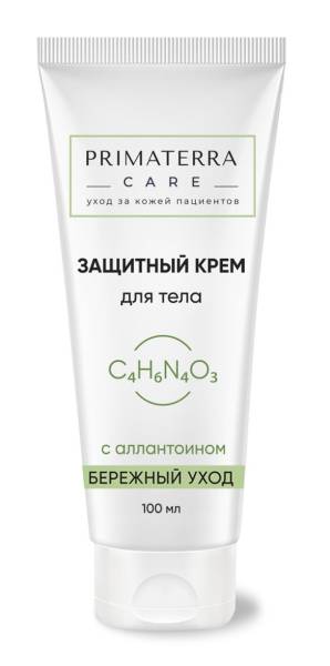 Изображение товара Крем защитный для тела Care с аллантоином цинка для лежачих больных Приматерра 100мл Крем защитный для тела Care с аллантоином цинка для лежачих больных Приматерра 100мл фотография