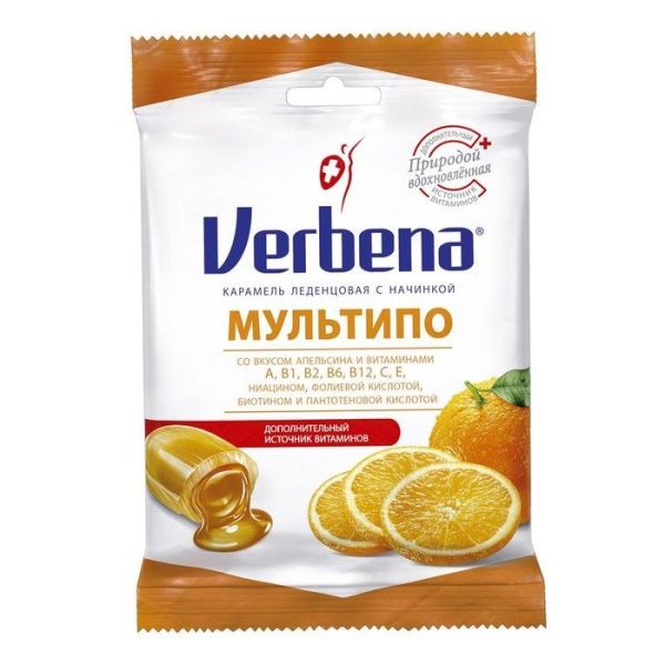 Изображение товара Карамель вербена (мультипо), 60 г Карамель вербена (мультипо), 60 г фотография