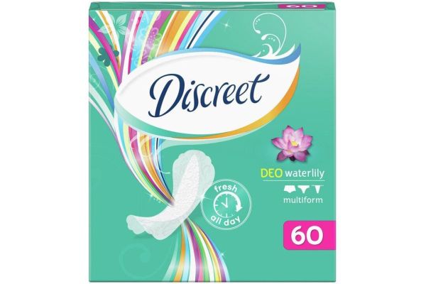 Изображение товара Прокладки дискрит на кажд.день deo waterlily multiform №60 Прокладки дискрит на кажд.день deo waterlily multiform №60 фотография